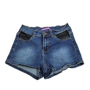 Bamboo denim shorts 7